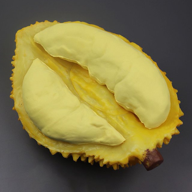 Bgsha Fruits Artificiels Modèle Durian Simulation Nourriture Jouet Éducatif Précoce Accessoire Photo