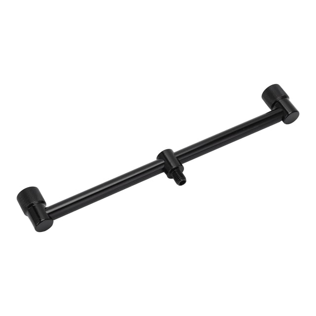 Support de Godet de Canne à Pêche, Filetage Universel Noir Compact Support de Barre Transversale pour Canne à Pêche pour Rivières 2 Têtes 25cm
