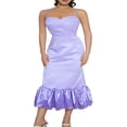 thumbnail image 1 of Women Spaghetti Strap Maxi Dress Sleeveless Backless Low Cut Ruffle Hem Long Dress Going Out Cami Dresses, 1 of 6