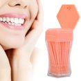 thumbnail image 1 of Toothpick 200pcs Double Head Toothpick Household Cleaning Tartar Removal Toothpick, 1 of 8