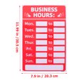 thumbnail image 4 of 2 Pcs Panneau d'Ouverture Fermé pour Entreprise Restaurant Bar, 4 of 8