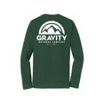 thumbnail image 2 of Gravity Outdoor Co. Chandail à Manches Longues - Vert Forêt - Logo Blanc - TG, 2 of 2
