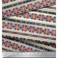 thumbnail image 2 of Soimoi Poly Georgette Fabric Ikat Southwestern Print Fabric by Yard 52 Inch Wide, 2 of 3