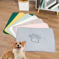 thumbnail image 4 of Coussin pour Animaux de Compagnie Antidérapant Antidérapant Résistant à la Morsure Repos Lavable Anti-Dérapant Matelas pour Animaux de Compagnie Chiot Chat Canapé Tapis pour Chambre à Coucher, 4 of 10