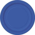 thumbnail image 1 of Unique Industries' Blue 7" Round Plates, 24 ct, 1 of 2
