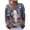 A54-Multicolor, variante sur yoeyez Chandail de Noël Laid Femme Mignon Xmas Ouvert Cardigan à Boutons Chandail Automne Hiver Manteau Tricoté Multicolore G