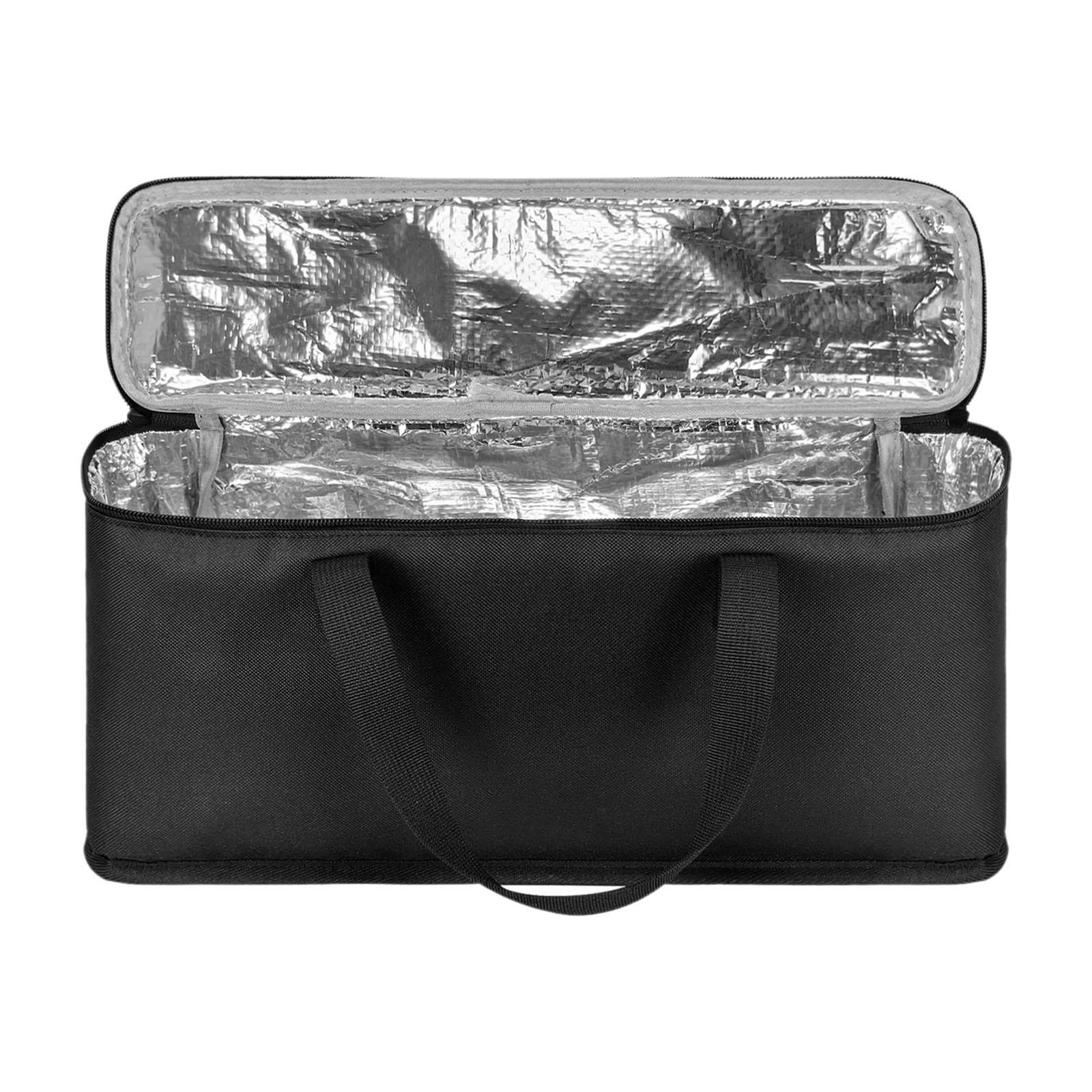 veasfak Carrying Bag for 2 Slice Slim Toaster Black for Camping Picnic Kitchen Appliance