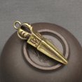 thumbnail image 4 of Handcraft Pendant Vintage Rust Resistant Brass Solid Religious Pestle Prayer Pendants for Home, 4 of 9