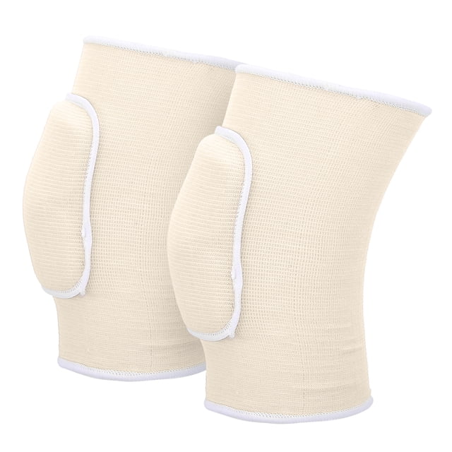 Genouillère, genouillère Coussin de Genou Design Confortable pour Courir Blanc