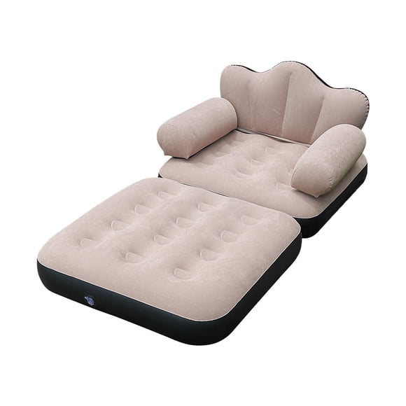 Shangren Inflatable Chair Sofa Bed Blow up recliner Convenient Air Mattress Lazy Sofa Coffee