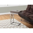 thumbnail image 2 of Monarch Table d'Appoint en Métal avec Tiroir, Taupe Foncé, 2 of 3
