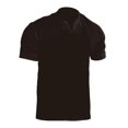 thumbnail image 1 of Men's Summer Leisure Solid Color Contrast Short Sleeve Tops - Stylish Lapel Design for Work and Outdoor Activities, 1 of 2