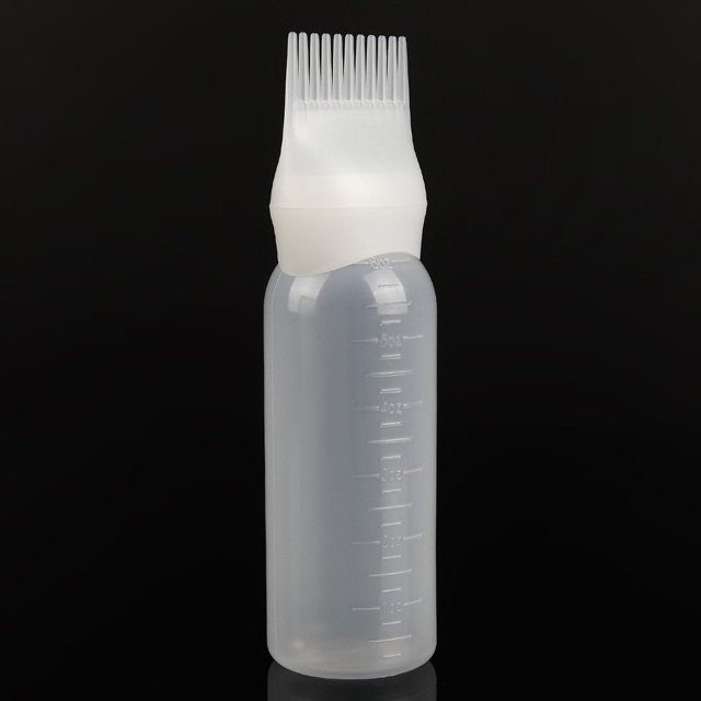 LNGOOR Hair Dye Bottle Applicator Brush Dispensing Salon Hair Coloring Dyeing