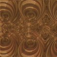 thumbnail image 1 of Ahgly Company Tapis d'Intérieur Lavable en Machine Carré Transitionnel Marron Sedona, 7 Pieds Carré, 1 of 7