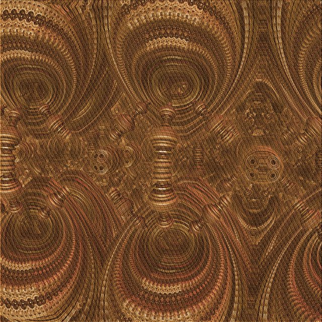 Ahgly Company Tapis d'Intérieur Lavable en Machine Carré Transitionnel Marron Sedona, 7 Pieds Carré