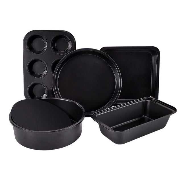 Nonstick Bakeware Sets Baking Pans Set Toaster Oven Trays Kitchen Baking With Pizza Pan Cake Pan Bread Loaf Box Pan Cookie Sheet