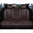 thumbnail image 3 of Maidao Car Seat Covers Full Set for lincoln for MKX 2006-2015 5 Seats Front Rear Cushion Protector with Pillow Coffee, 3 of 7