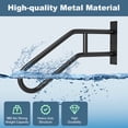 thumbnail image 4 of Costway 2 PCS Heavy-duty Handrail Non-slip Wall Mount Stair Hand Railing Grab Bar, 4 of 9