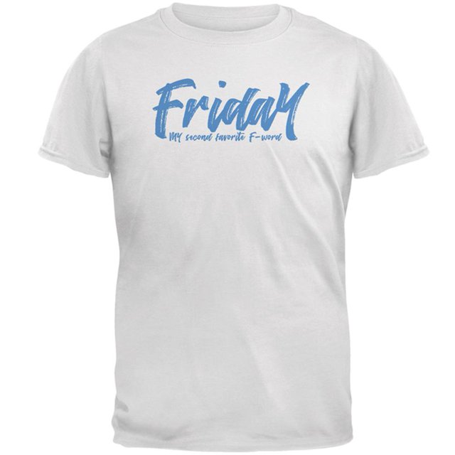 Friday My Second Favorite F Word T-Shirt pour Homme