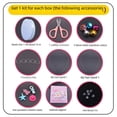 thumbnail image 4 of Kids DIY Jewelry Making Kit for Ages 4-6: 24-Grid Plastic Bead Set with 6 Flying Flower Fairy Designs & 9-Piece Tools – Educational Toy to Boost Creativity, Hand-Eye Coordination, and Interactive, 4 of 6