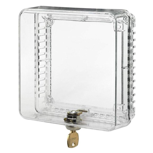 Honeywell Petit Protège-Thermostat avec Tablette Intérieure pour Empêcher l'Altération
