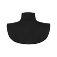 thumbnail image 4 of MesaSe Les Faux Cols pour Femmes à Rayures/col Roulé Solide Portent une Taille Extérieure Ou en Pull Blanc, 4 of 6
