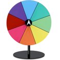 thumbnail image 2 of 2024 Fortunes Rotating Award Wheel 8-inch Dry Wipe Desktop All Metal Wheel Party And Carnival Games, 2 of 7