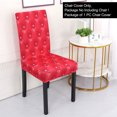 thumbnail image 2 of Unique Bargains Dining Chair Cover Stretch Chair Cover Slipcover Bar Stool Seat Cover, 2 of 10