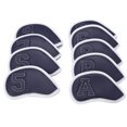 thumbnail image 4 of Iron Head Covers Set, PU Edging Sunscreen Waterproof  Iron Head Covers Rainproof  For Outdoors Blue, 4 of 8