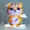 thumbnail image 4 of 3700pcs Cute Tiger Building Block Model Kit, DIY Tiger Sports Activity Toy Set, Perfect Christmas/Thanksgiving/Easter Gift for Ages 14+, 4 of 5