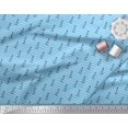 thumbnail image 2 of Soimoi Rayon Fabric Stripe & Light House Shirting Decor Fabric Printed Yard 42 Inch Wide, 2 of 3