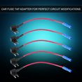 thumbnail image 1 of CUITING 5Pcs Car Auto Circuit Fuse Tap Adapters Blade Fuses Holder for Easy and Safe Use Mini Type, 1 of 7