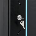 thumbnail image 5 of vidaXL Armoire Réseau 18U avec Pieds Pivotants 19 Pouces IP20 60x60x100 cm, 5 of 5
