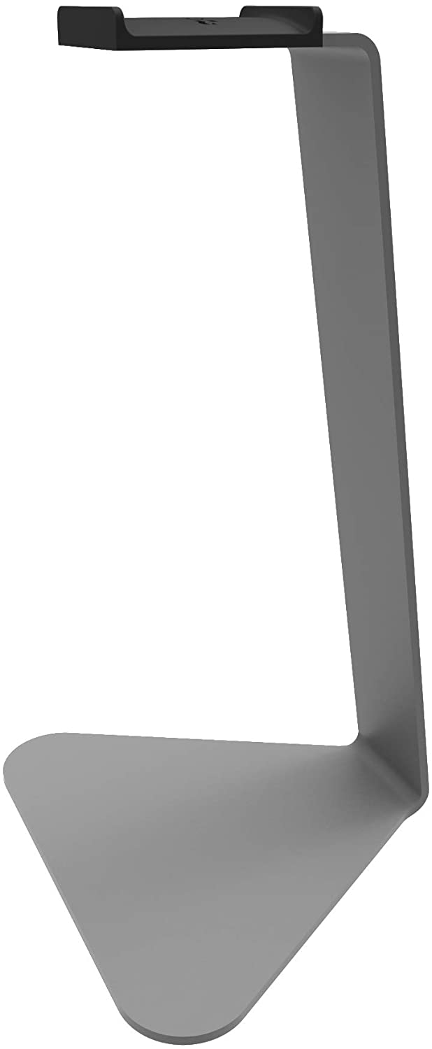 Kanto H1S Support Universel pour Casque avec Rembourrage en Silicone Incurvé, Argent