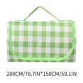 thumbnail image 3 of O-263 Green Waterproof Picnic Mat Proof Pad Thickened Foldable For Outdoor Camping Beach Grass Portable Mat, 3 of 6