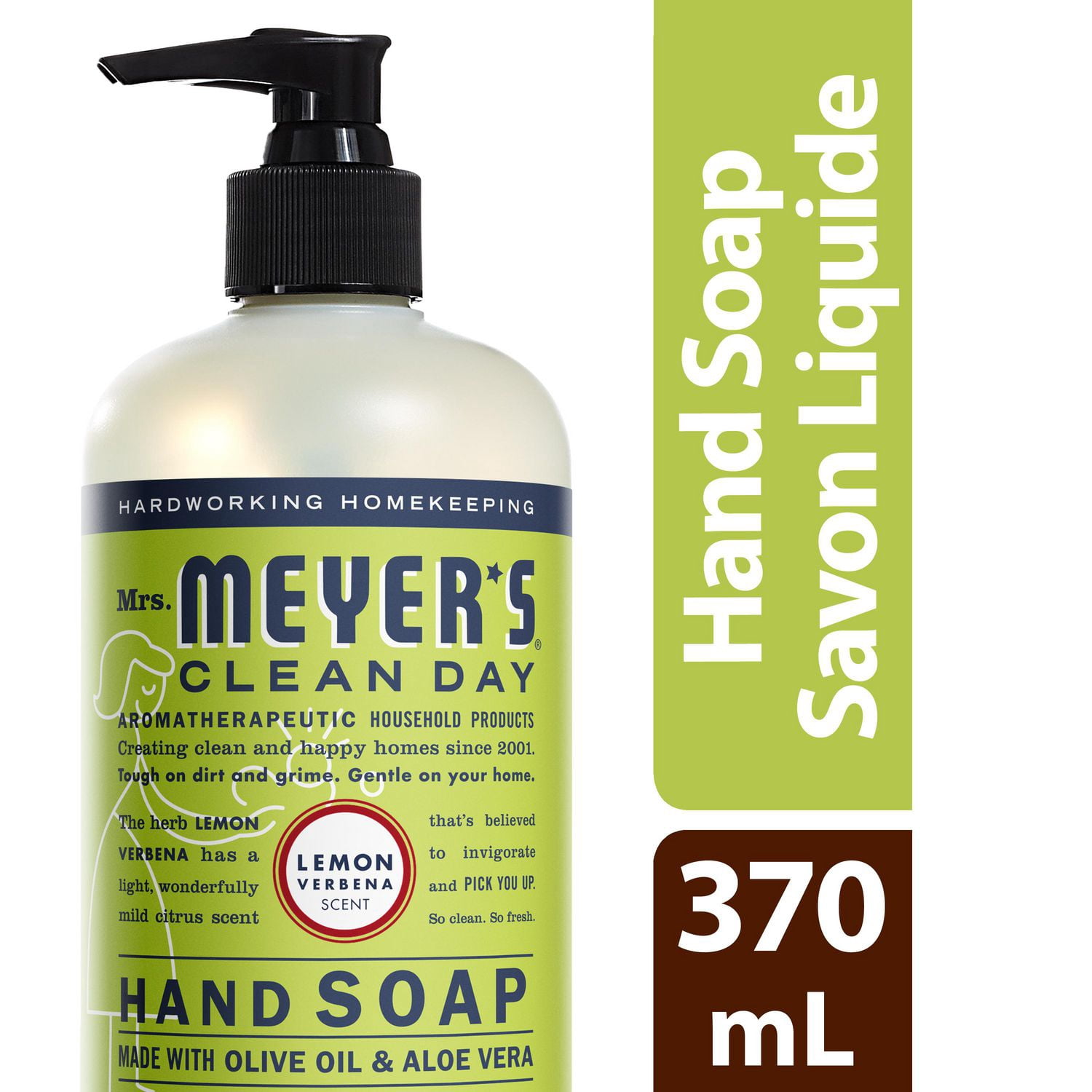 Mrs. Meyer's Clean Day Savon à Mains Liquide - Verveine Citronnée