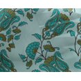 thumbnail image 4 of oneOone Georgette Viscose Fabric Leaves|Floral & Paisley Block Printed Craft Fabric BTY 42 Inch Wide, 4 of 4