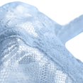 thumbnail image 4 of V Neck Bralettes for Women Seamless Bra Feature V-Neck Full-Figure Bra Style W-1042 Blue M, 4 of 6