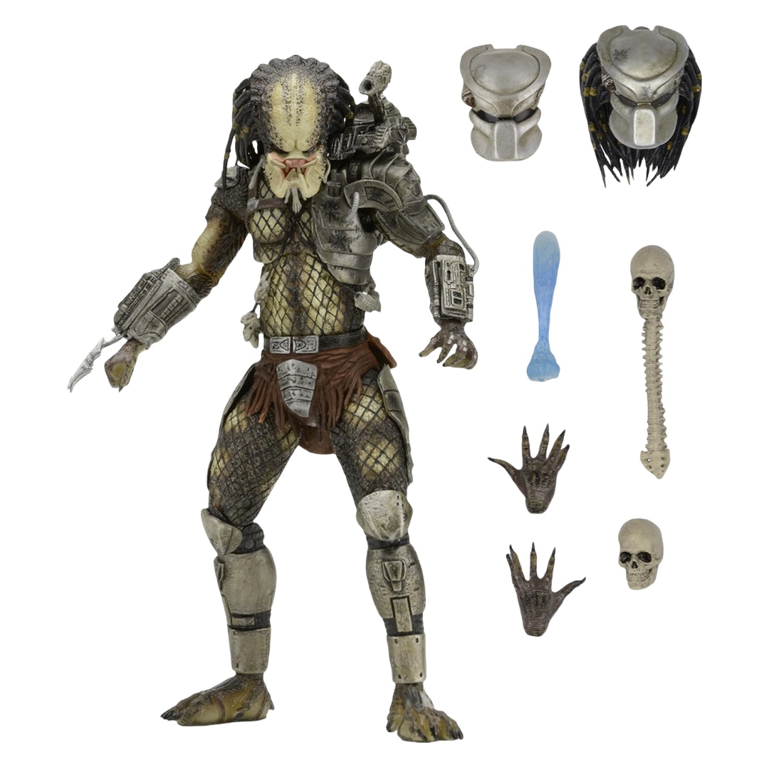 Predator 7" Scale Ultimate Jungle Hunter Action Figure, Multicolor
