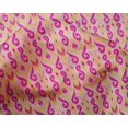 thumbnail image 4 of oneOone Silk Tabby Fabric Stripe & Swirl Ikat Print Fabric BTY 42 Inch Wide, 4 of 4