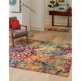 thumbnail image 1 of Unique Loom 3126074 8 x 8 Pi Lierre Jardin Carré Tapis & 44; Multi Couleur, 1 of 2