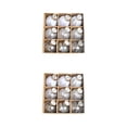 thumbnail image 3 of ZheElen Festive Decorations For Christmas Tree Spread Holiday Cheer Christmas Balls Decorations Christmas Decorations Home Decor C 2Set, 3 of 6