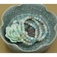 thumbnail image 5 of Bracelet Extensible Unisexe en Perles Rondes de 6 mm en Pierre Précieuse Amazonite Multicolore Mate Naturelle 7 Pouces, 5 of 5