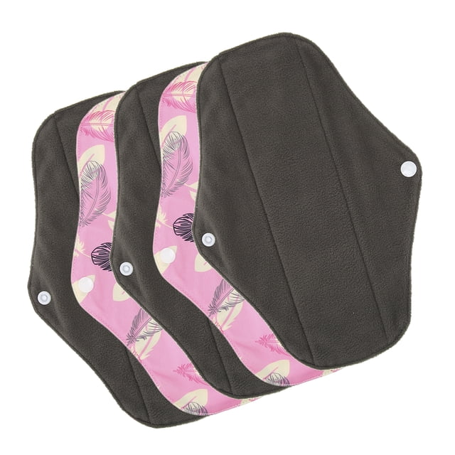Serviette Hygiénique Réutilisable, Confortable à Forte Absorption d'Eau, Serviettes Menstruelles Lavables Imperméables pour Sorties pour Femmes pour la Maison M25