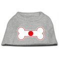 thumbnail image 1 of Chemises Imprimées Drapeau Japonais en Forme d'Os Gris XS (8), 1 of 1
