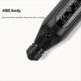 thumbnail image 4 of Trousse d'Outils de Lissage pour Imprimante 3D, Outil de Finition de Modification d'Impression 3D pour Lisser, Réparer et Modifier Prise US,1 * Broyeur 1 * Prise d'Alimentation 6 * Têtes de Meulage 1 * Manuel d'Instructions en Anglais,Noir, 4 of 7