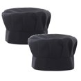 thumbnail image 1 of Oleegame 2PC Pretty Apron Chef Hat Adult Adjustable Baker Kitchen Cooking Chef Cap Black, 1 of 1