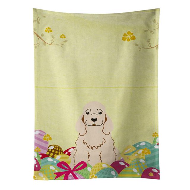 Carolines Treasures BB6094KTWL Ufs de Pâques Cocker Spaniel Buff Serviette de Cuisine