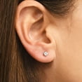 thumbnail image 2 of Boucles d'Oreilles Clous en Diamant Naturel Taille Brillante Ronde 1/3Ct en Or 14K avec Sertissage Panier, 2 of 2