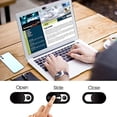 thumbnail image 3 of Amdohai Camera Protection Ultra Thin Webcam Cover For Computers Laptops Tablet Cover 6PCS Black, 3 of 7